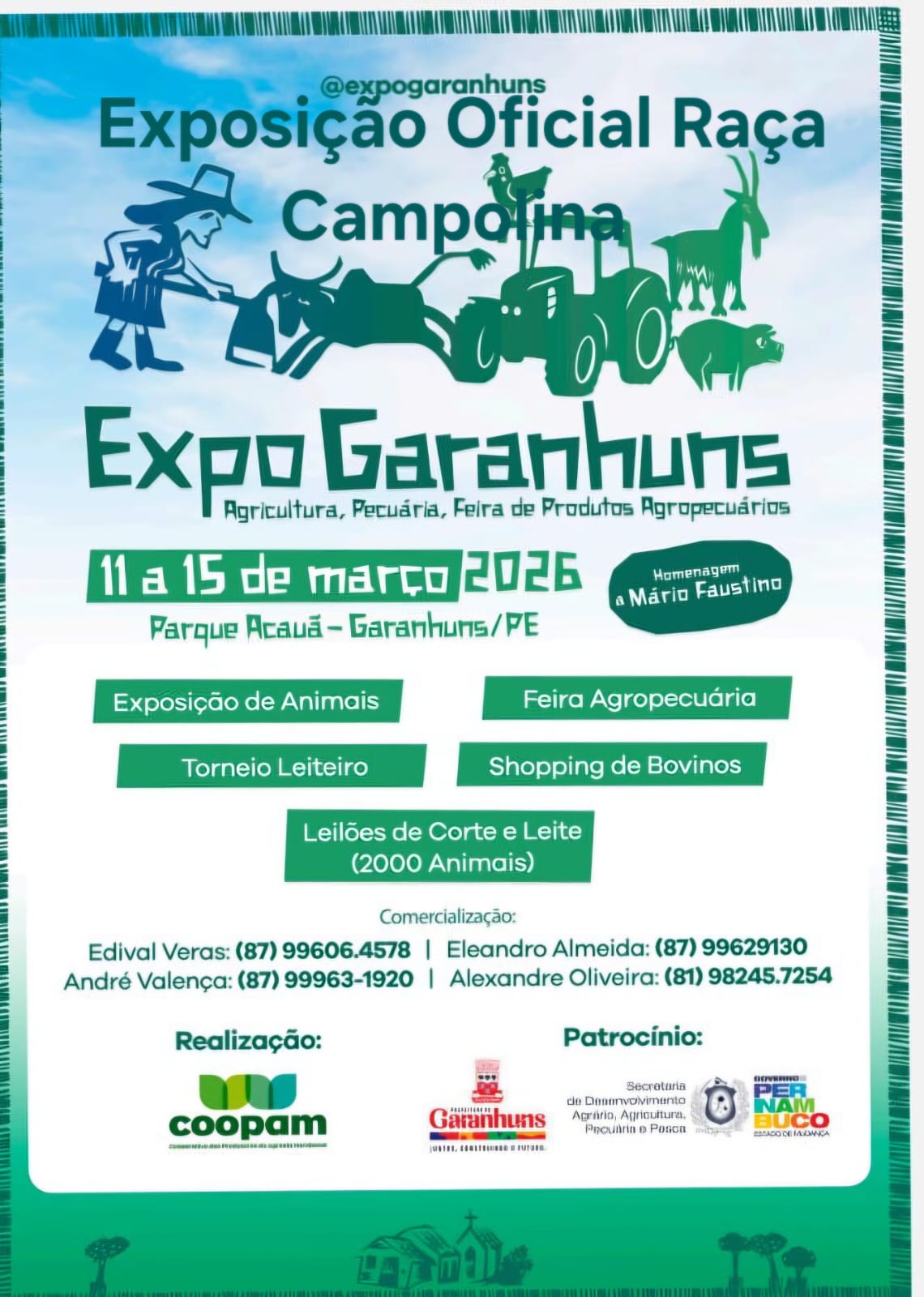 Exposição do Cavalo Campolina em Garanhuns (PE)