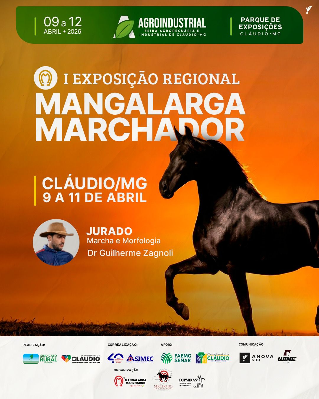 I Exposição Regional Mangalarga Marchador em Claudio (MG)